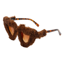 PASTL Fuzzy Heart Sunglasses