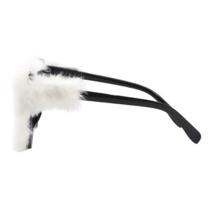 PASTL Fuzzy Heart Sunglasses